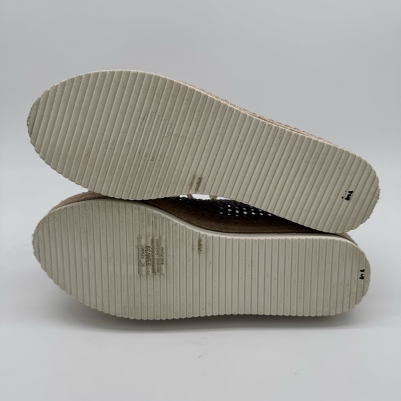 Vince Camuto Kemmiy Platform Espadrille Sneaker Taupe Namibi Snake Size 8.5 M - Picture 7 of 10